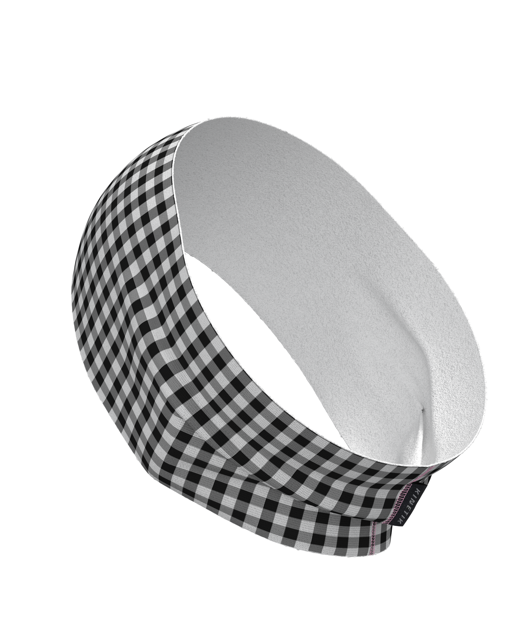 HEADBAND VICHY VELOURS