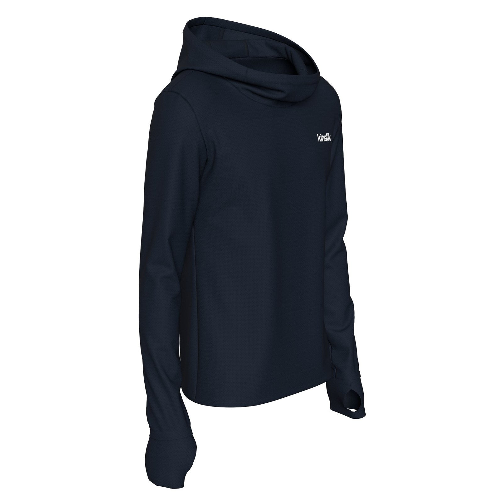 MERINOWOOL WOMEN BASLAYER HOODY NAVY