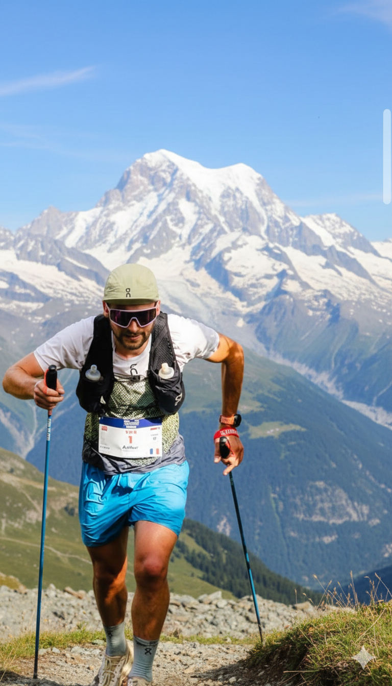 Skyrunner Ultra race Day - Bleu