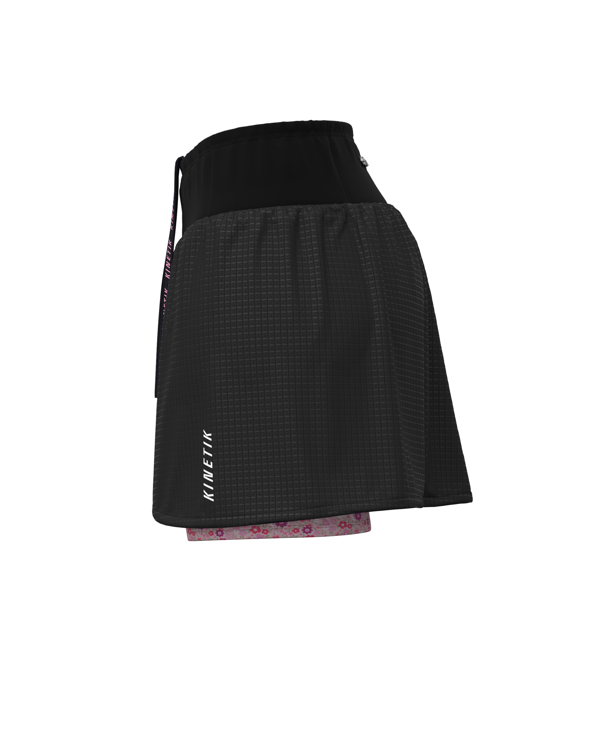 AEROK SKIRT FLORAL BLACK