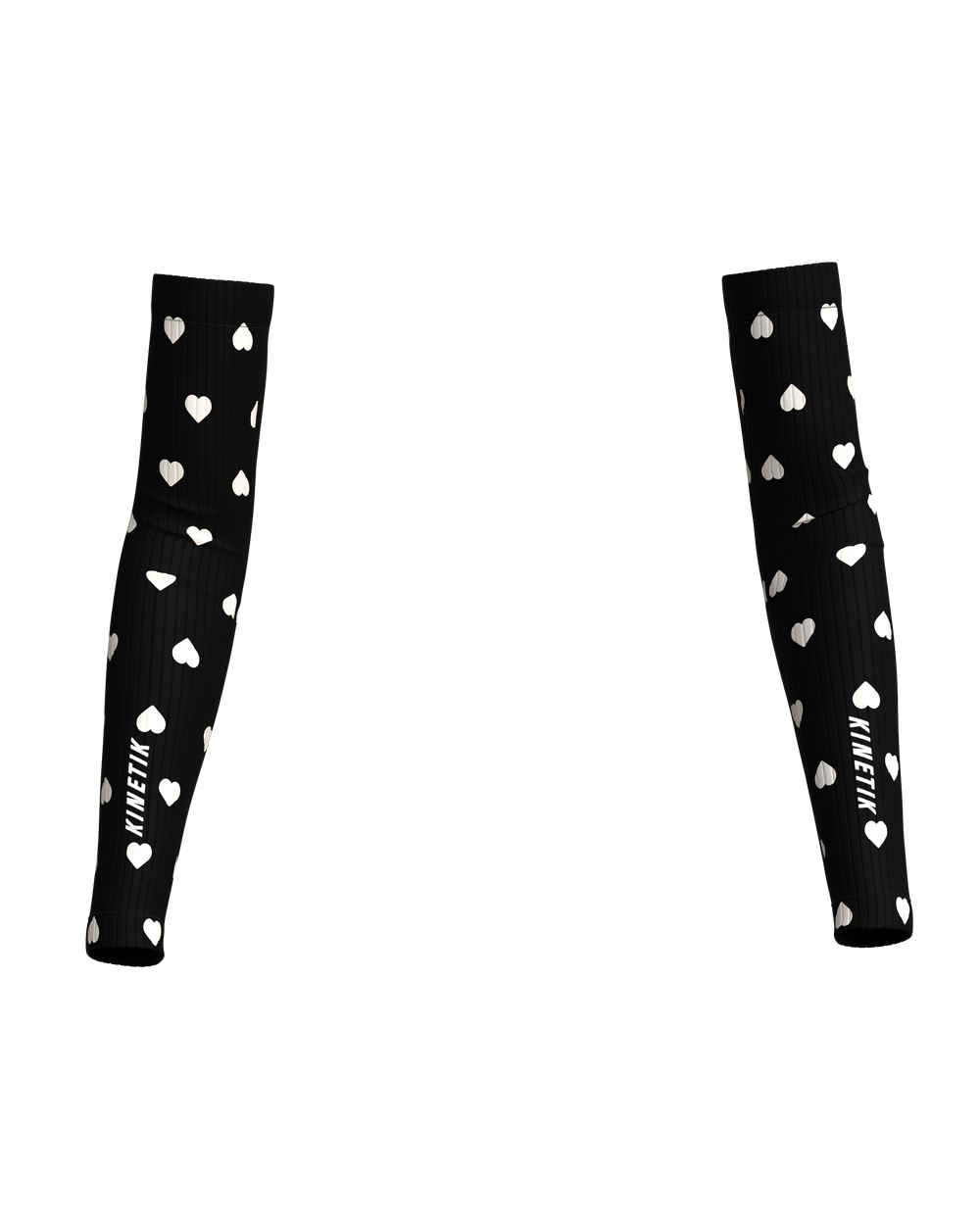 ARMWARMER HEARTRUNNEUSE BLACK