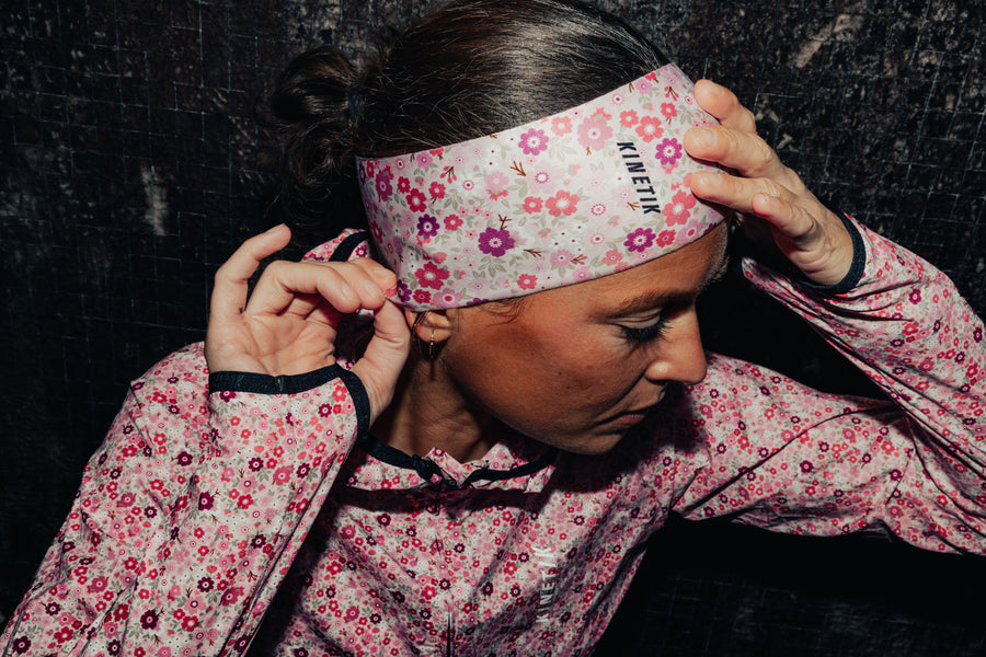 MELLOW ROSE HEADBAND - Trail Running Headbands - 2 - kinetik