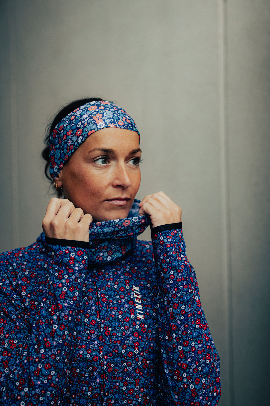 HEADBAND FLORAL PROVENCE - Bandeaux trail-running - 2 - kinetik-adrenalink