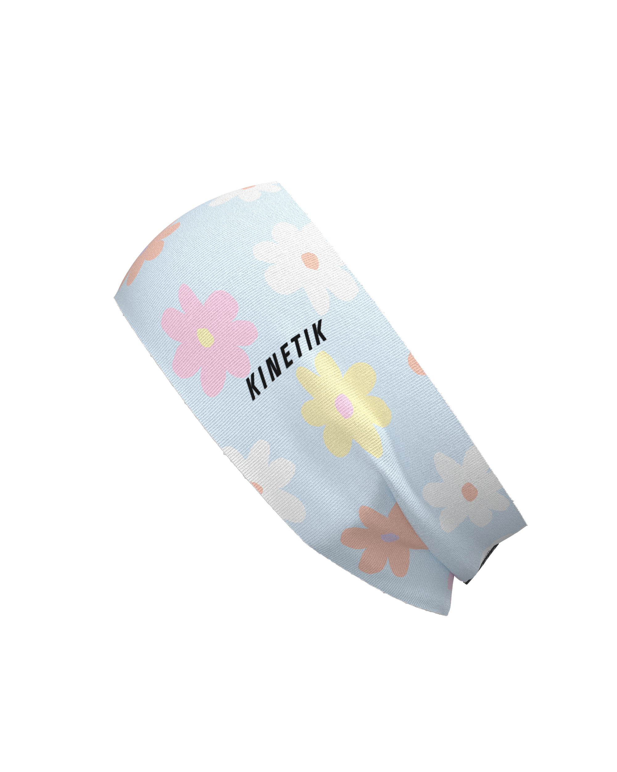 HEADBAND FLORE POWDER BLUE - Bandeaux trail-running - 2 - kinetik-adrenalink