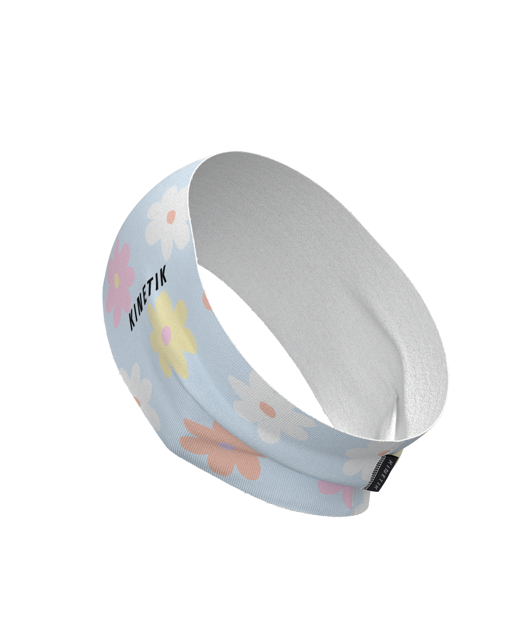 HEADBAND FLORE POWDER BLUE - Bandeaux trail-running - 3 - kinetik-adrenalink
