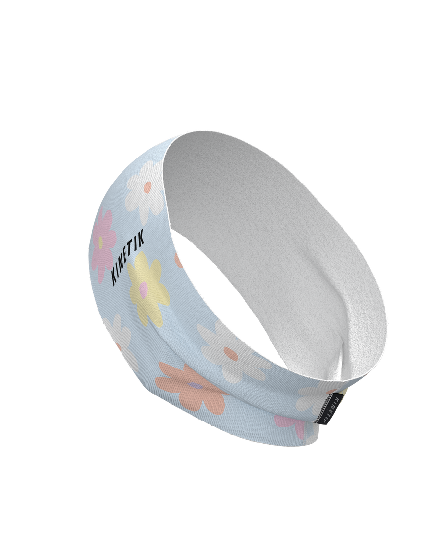 HEADBAND FLORE POWDER BLUE - Bandeaux trail-running - 3 - kinetik-adrenalink