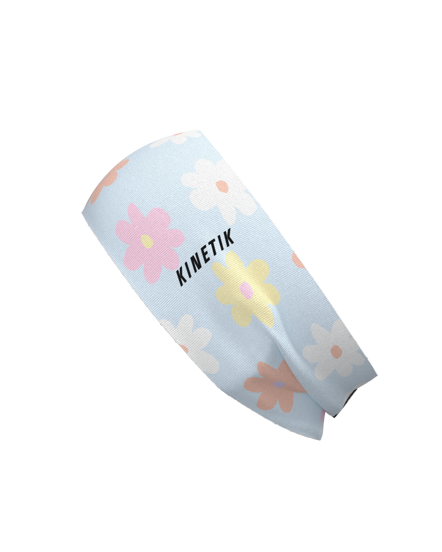 HEADBAND FLORE POWDER BLUE - Trail Running Headbands - 3 - kinetik-adrenalink