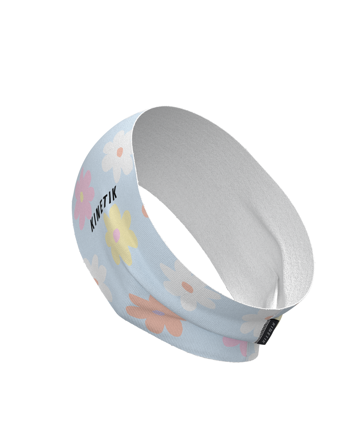 HEADBAND FLORE POWDER BLUE - Bandeaux trail-running - 4 - kinetik-adrenalink
