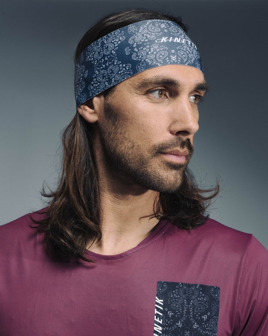 HEADBAND PAISLAY - Bandeaux trail-running - 2 - kinetik-adrenalink