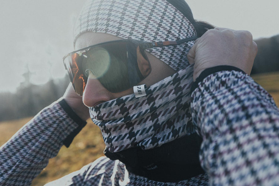 HEADBAND PIED DE POULE - Bandeaux trail-running - 2 - kinetik-adrenalink