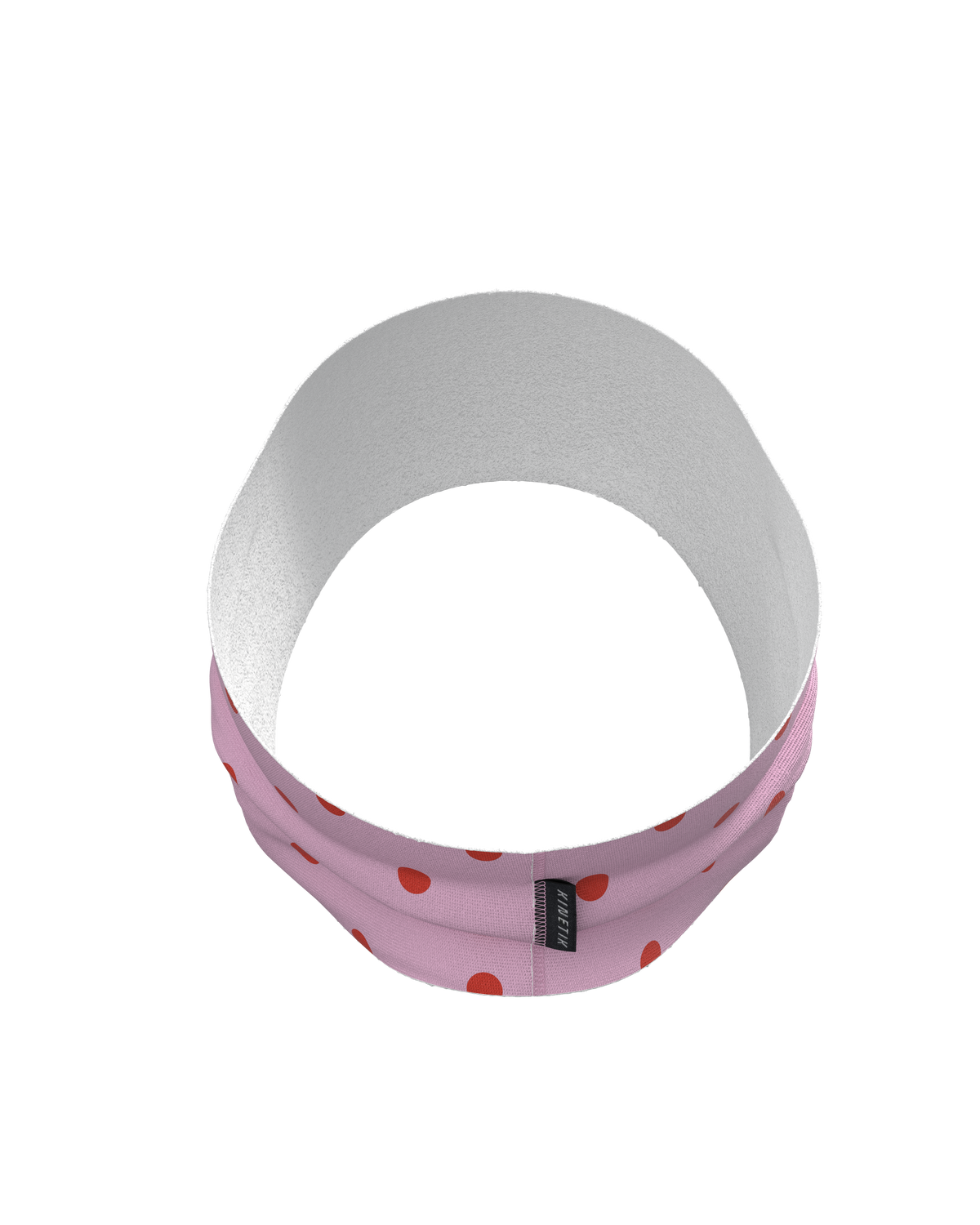 HEADBAND RETRO DOTY CORAL ROSE - Bandeaux trail-running - 4 - kinetik-adrenalink