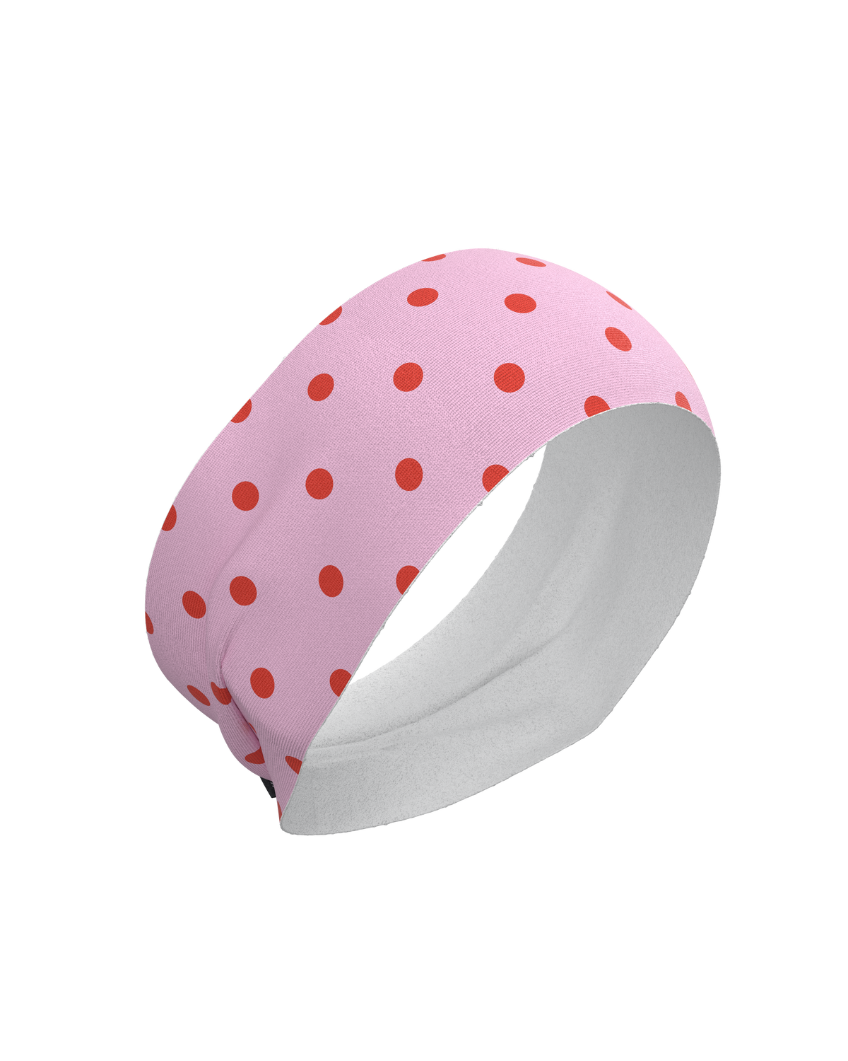 HEADBAND RETRO DOTY CORAL ROSE - Bandeaux trail-running - 7 - kinetik-adrenalink