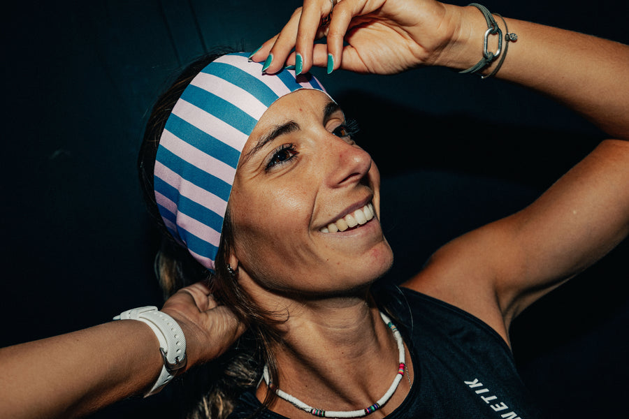 HEADBAND RIVIERA BUBBLEGUM - Trail Running Headbands - 2 - kinetik-adrenalink