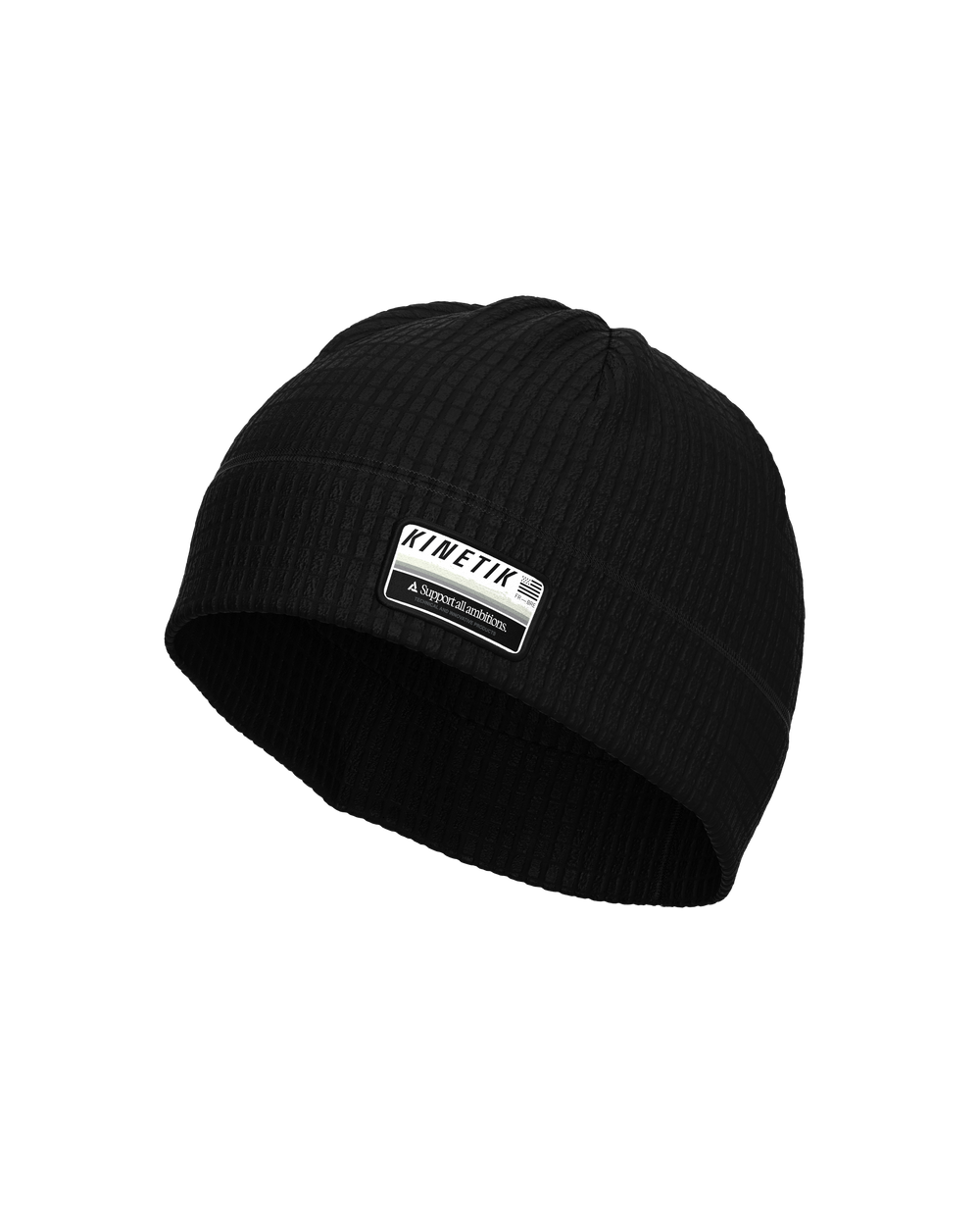 AKXON SMOKY BLACK  Trail Running Beanies - 1 - kinetik