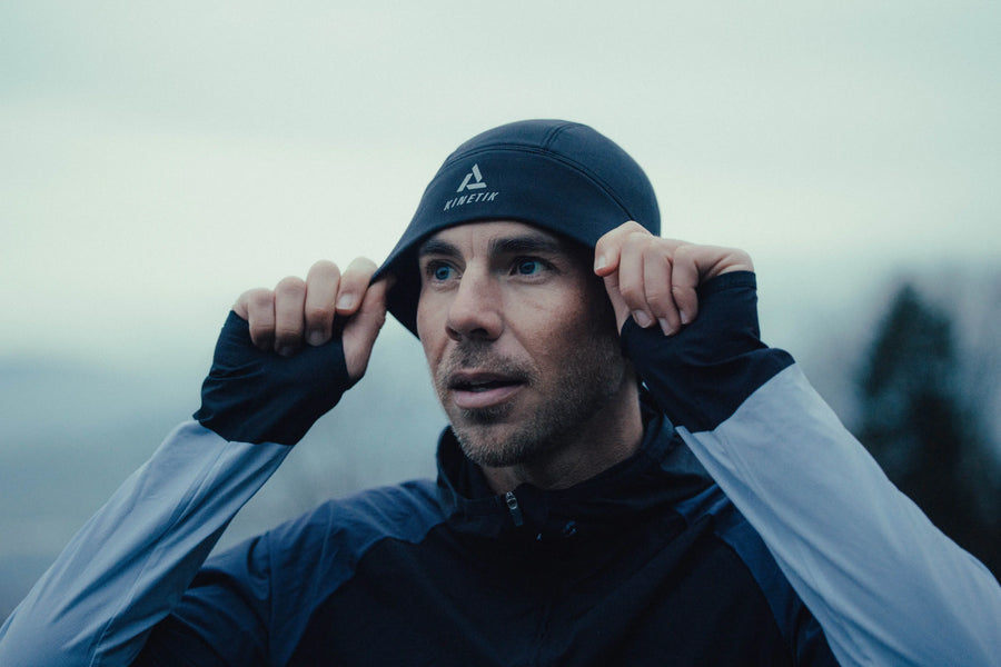 GLOWCAP BLACK - Trail Running Hats - 2 - kinetik