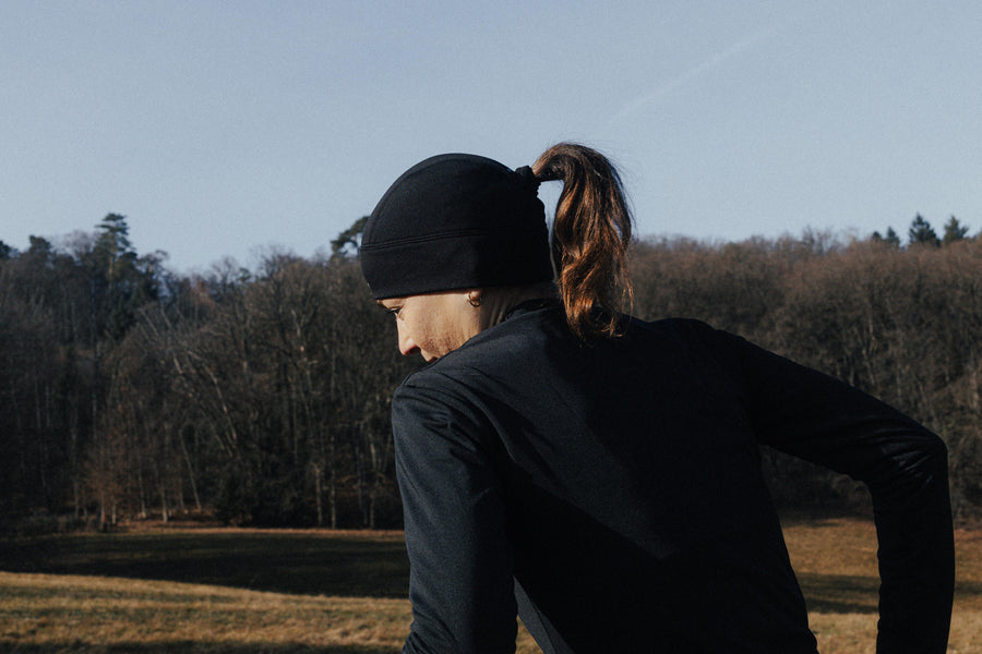 GLOWCAP BLACK - Trail Running Hats - 3 - kinetik