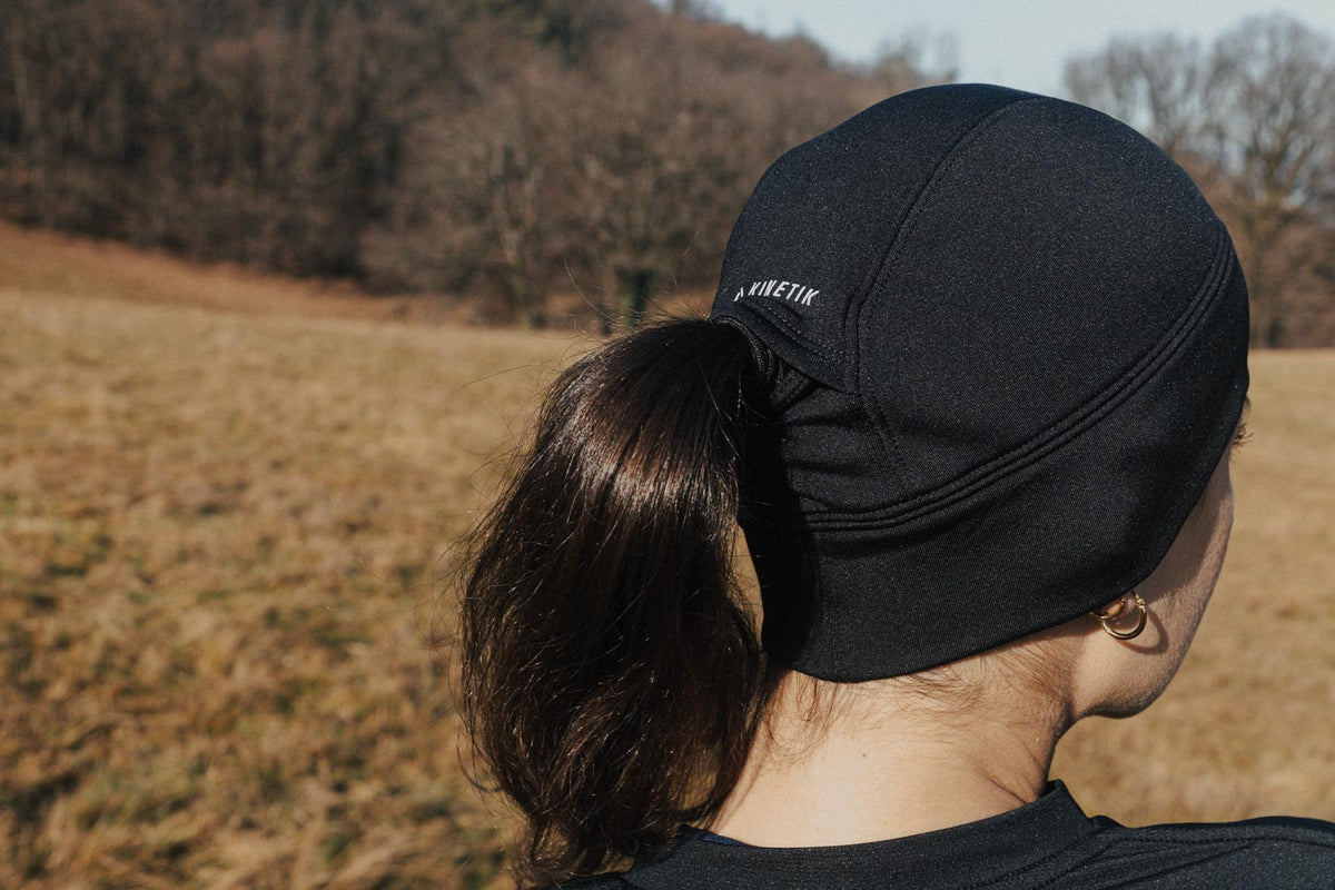 GLOWCAP BLACK ONYX - Bonnets trail-running - 4 - kinetik-adrenalink