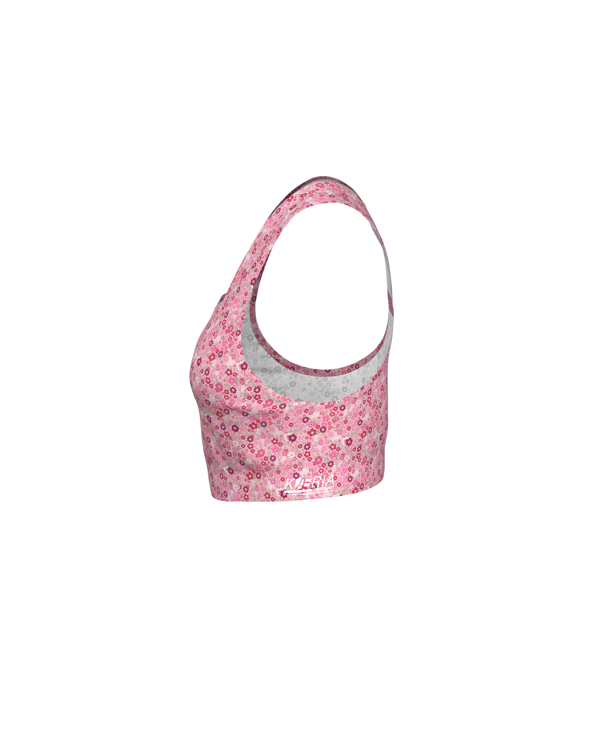 Brassiere-sport-trail-running-kaeria-floral-pink-kinetik-adrenalink