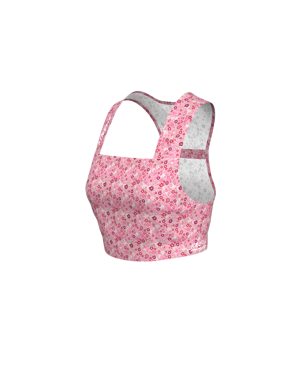 BRASSIERE KÆRIA FLORAL MELLOW ROSE - Brassières trail-running - 1 - kinetik-adrenalink