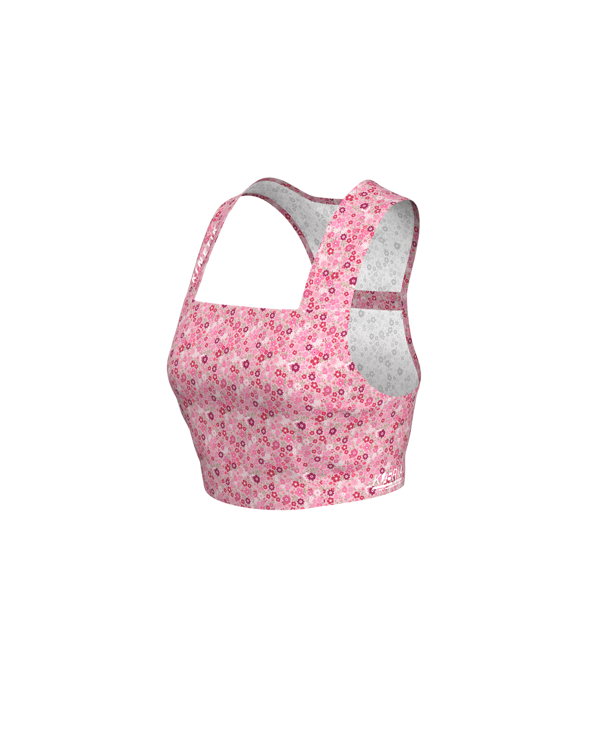 BRASSIERE KÆRIA FLORAL MELLOW ROSE - Brassières trail-running - 1 - kinetik-adrenalink