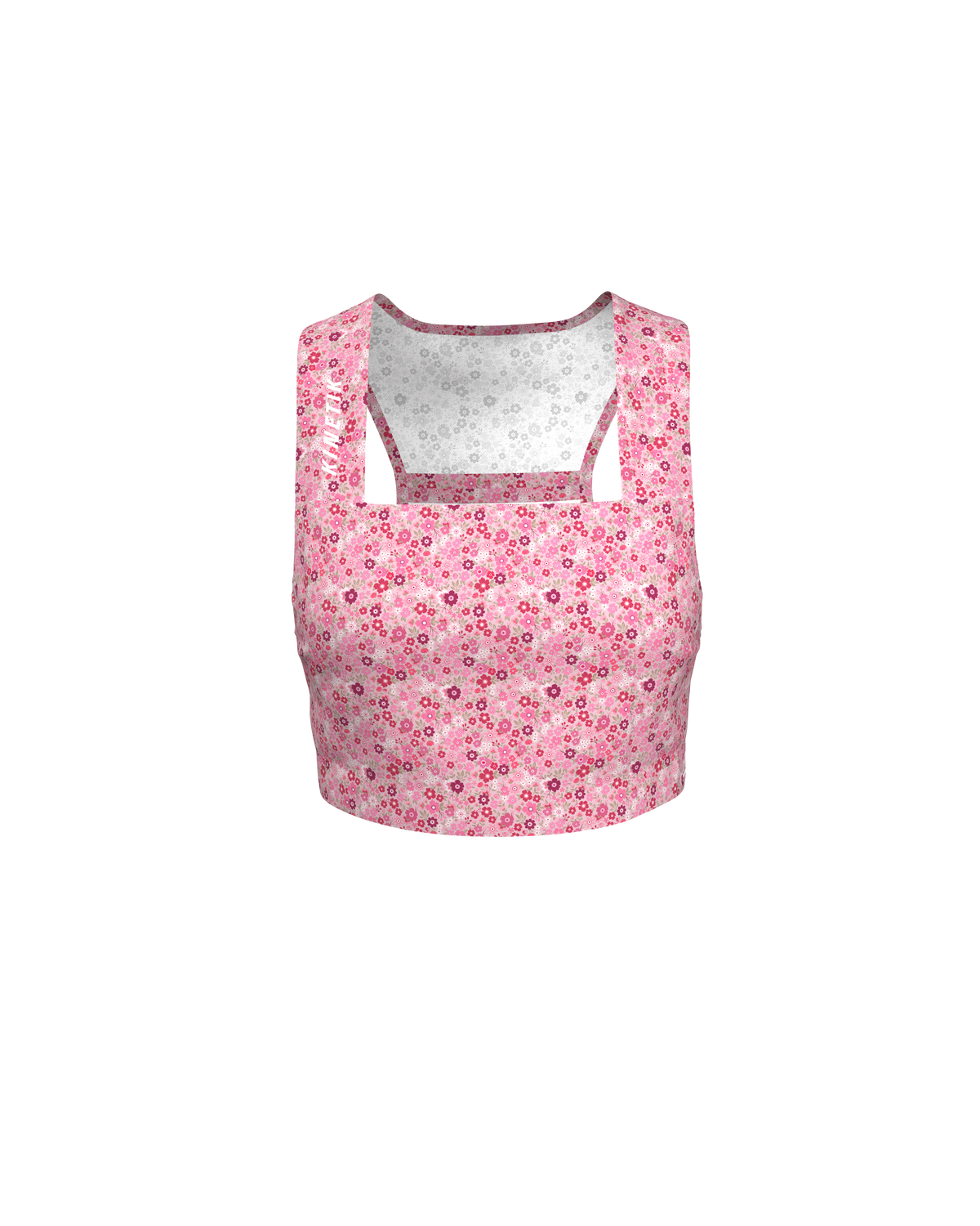 BRASSIERE KÆRIA FLORAL MELLOW ROSE - Brassières trail-running - 3 - kinetik-adrenalink