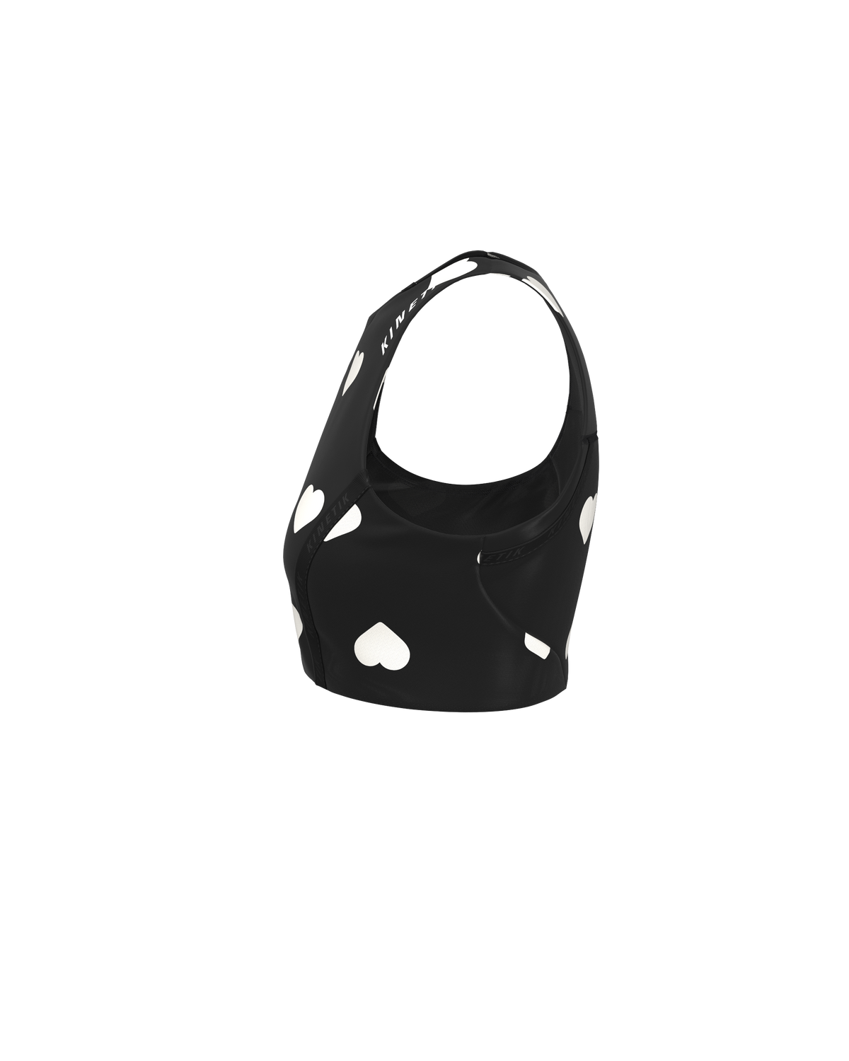 Brassières trail-running BRASSIERE KAERIA ULTRA HEARTRUNNEUSE BLACK - 9 - kinetik