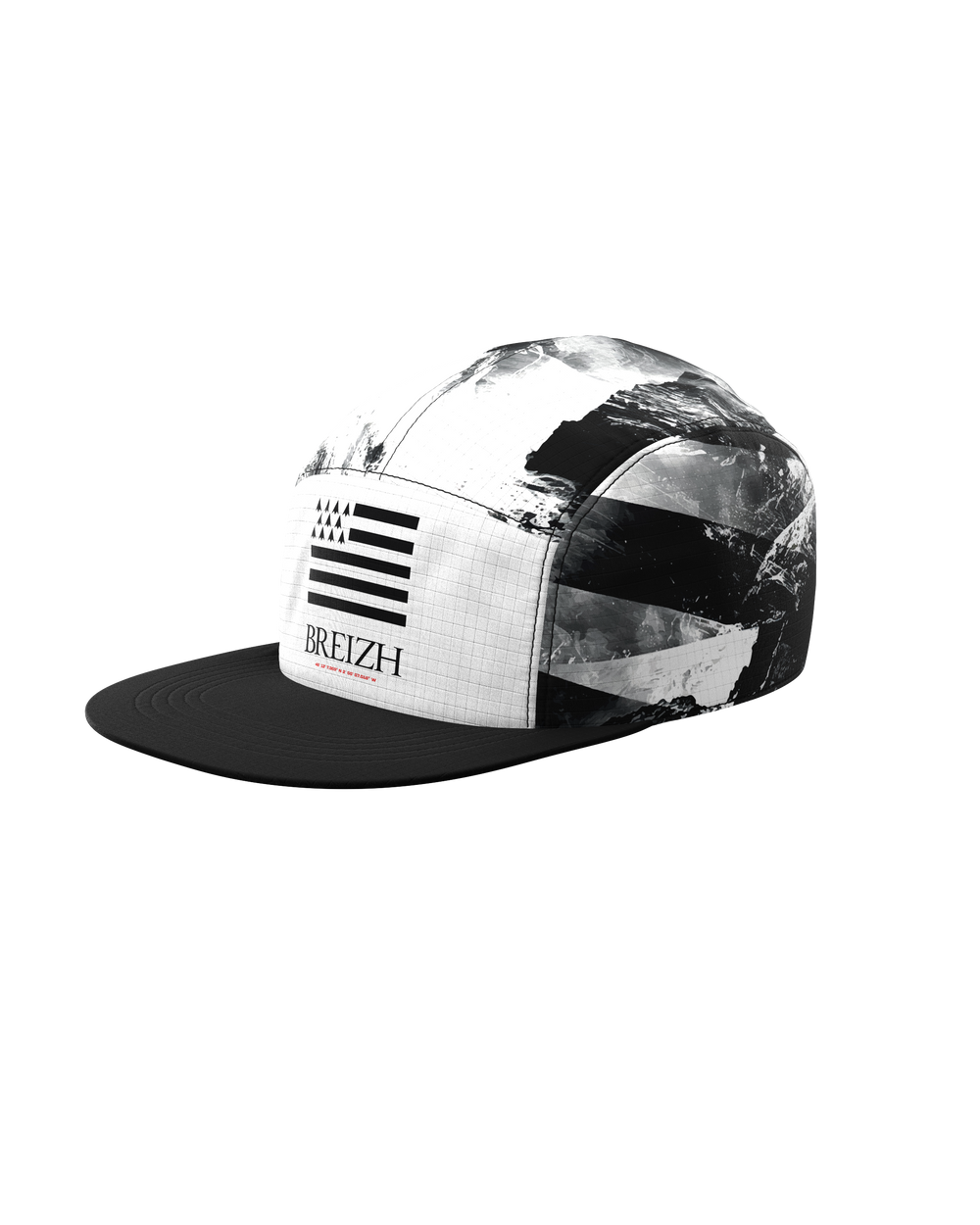 CAP BREIZH BLACK - Casquettes trail-running - 1 - kinetik-adrenalink