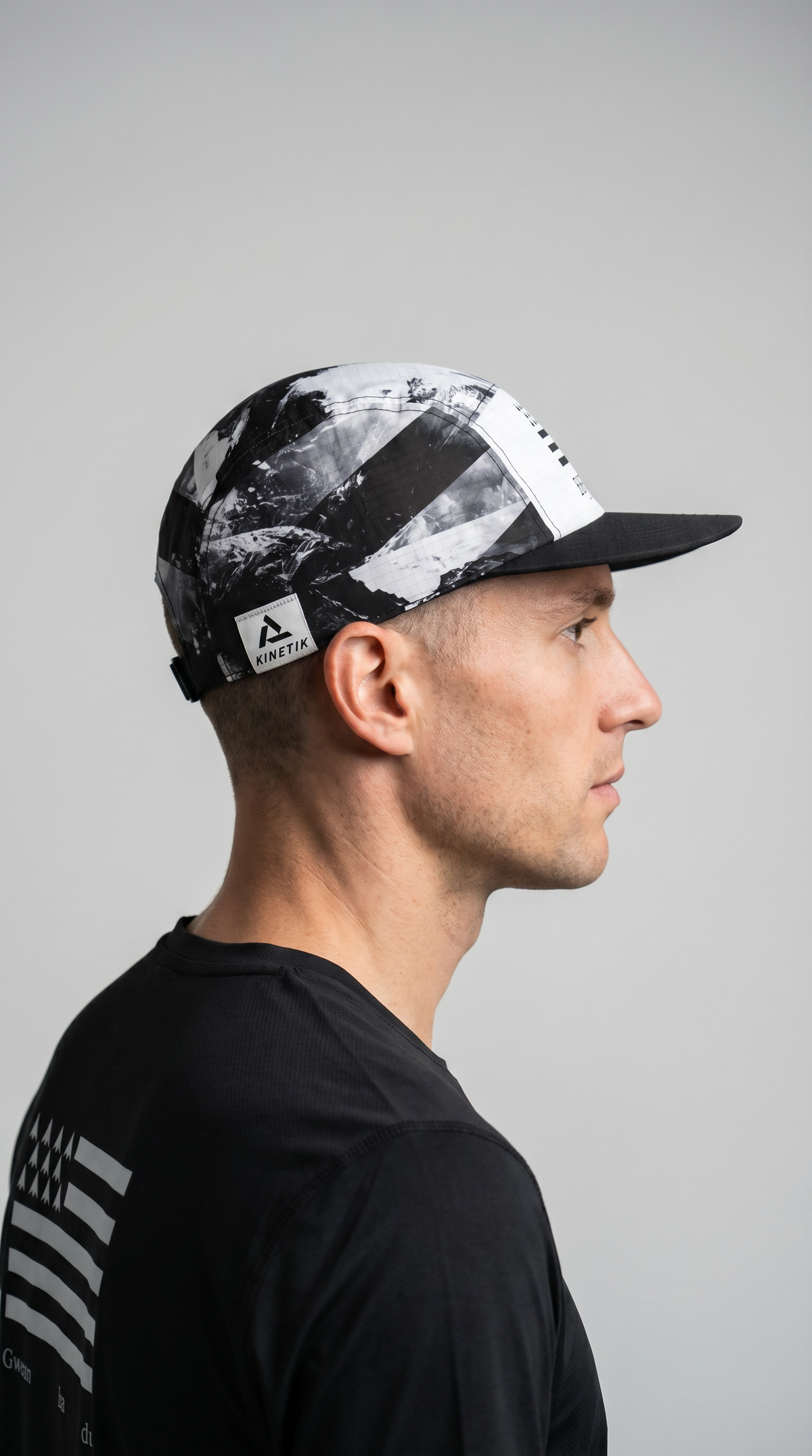 CAP BREIZH BLACK - Casquettes trail-running - 2 - kinetik-adrenalink