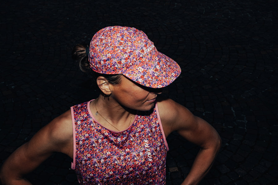 SUNKAR CHERRY - Trail Running Caps - 2 - kinetik