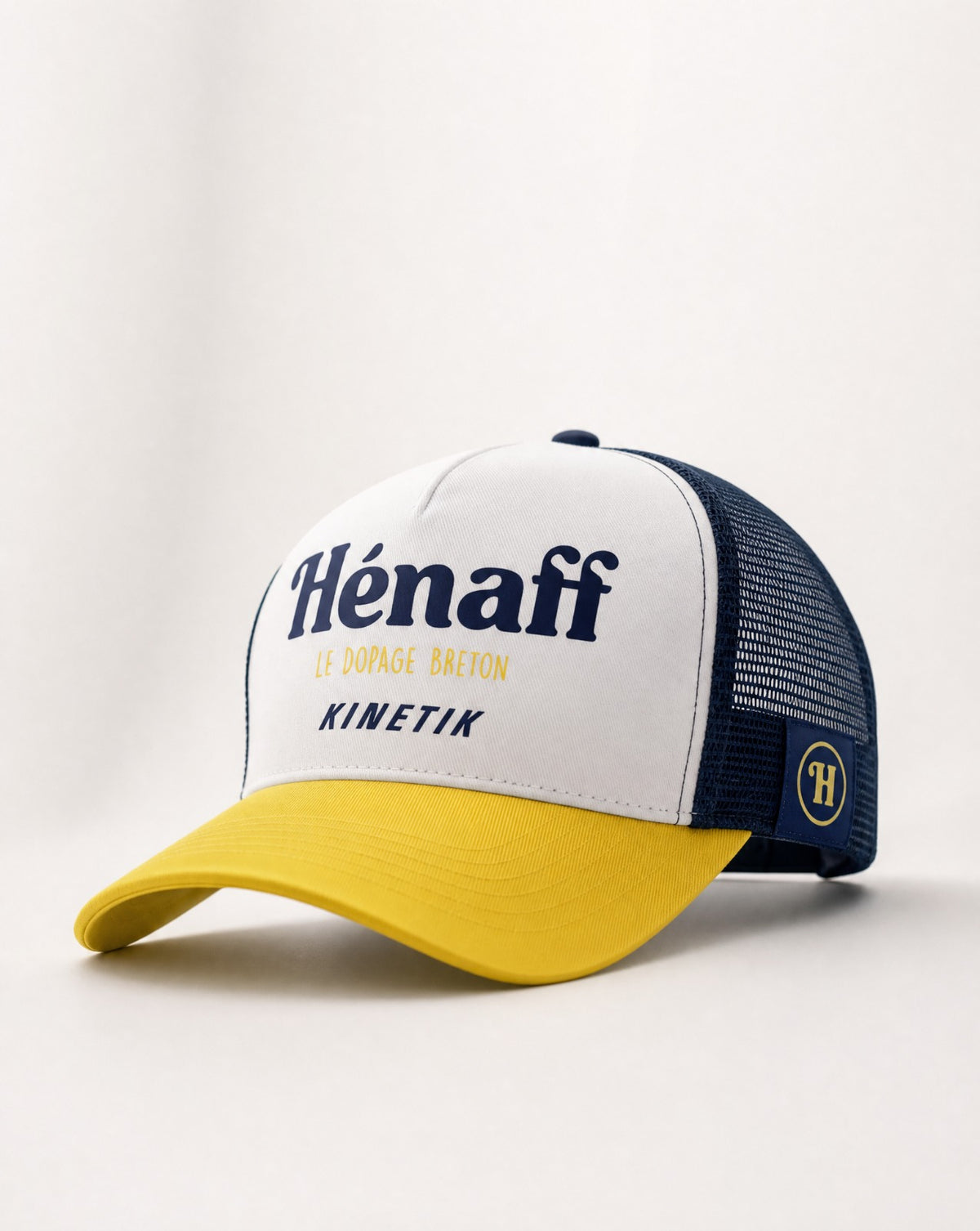 TRUCKER HENAFF YELLOW - Casquettes trail-running - 1 - kinetik-adrenalink