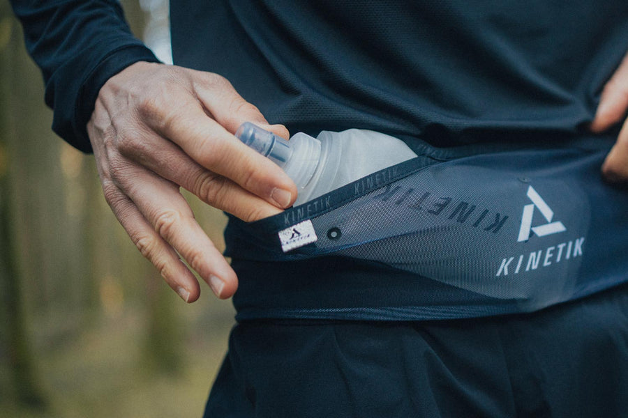 KANTUM ONE BELT BLACK - Ceintures Hydratation trail-running - 2 - kinetik-adrenalink