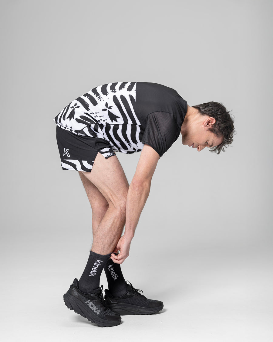 FULLKROSS BLACK BEAUTY - Chaussettes trail-running - 2 - kinetik-adrenalink