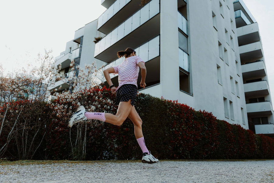 FULLKROSS DOTY BLUSH - Chaussettes trail-running - 2 - kinetik-adrenalink