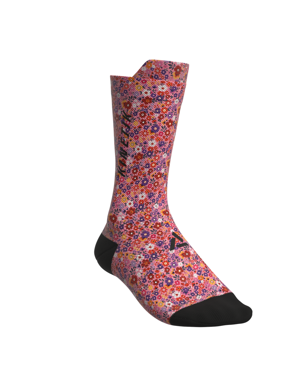 FULLKROSS FLORAL CHERRY - Chaussettes trail-running - 1 - kinetik-adrenalink