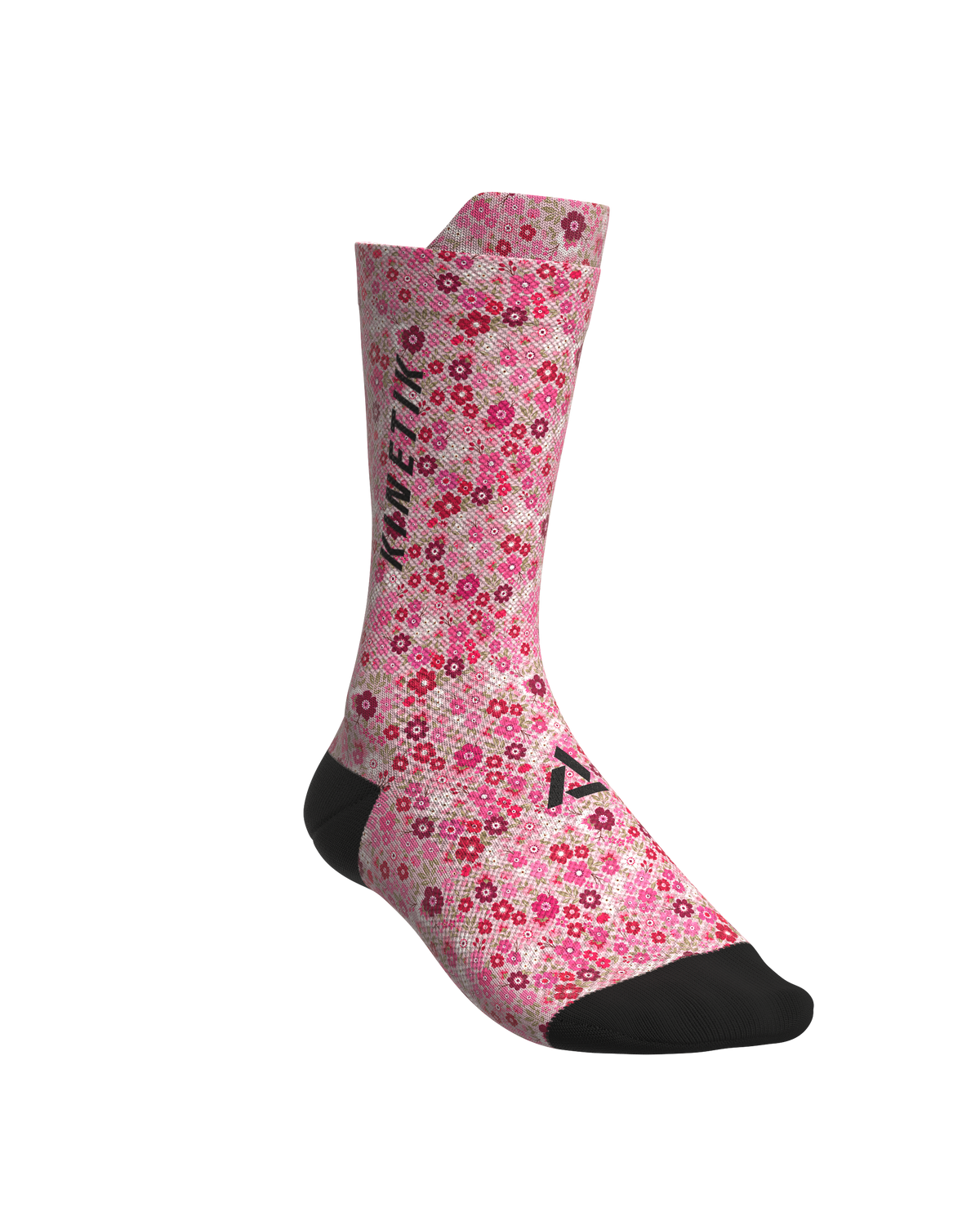 FULLKROSS FLORAL MELLOW ROSE - Chaussettes trail-running - 1 - kinetik-adrenalink