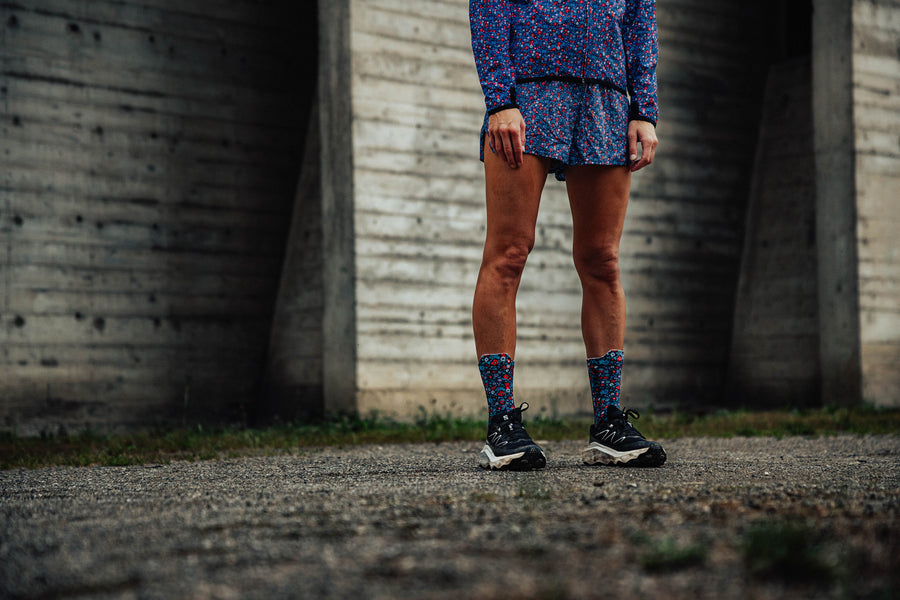 FULLKROSS FLORAL PROVENCE - Chaussettes trail-running - 2 - kinetik-adrenalink