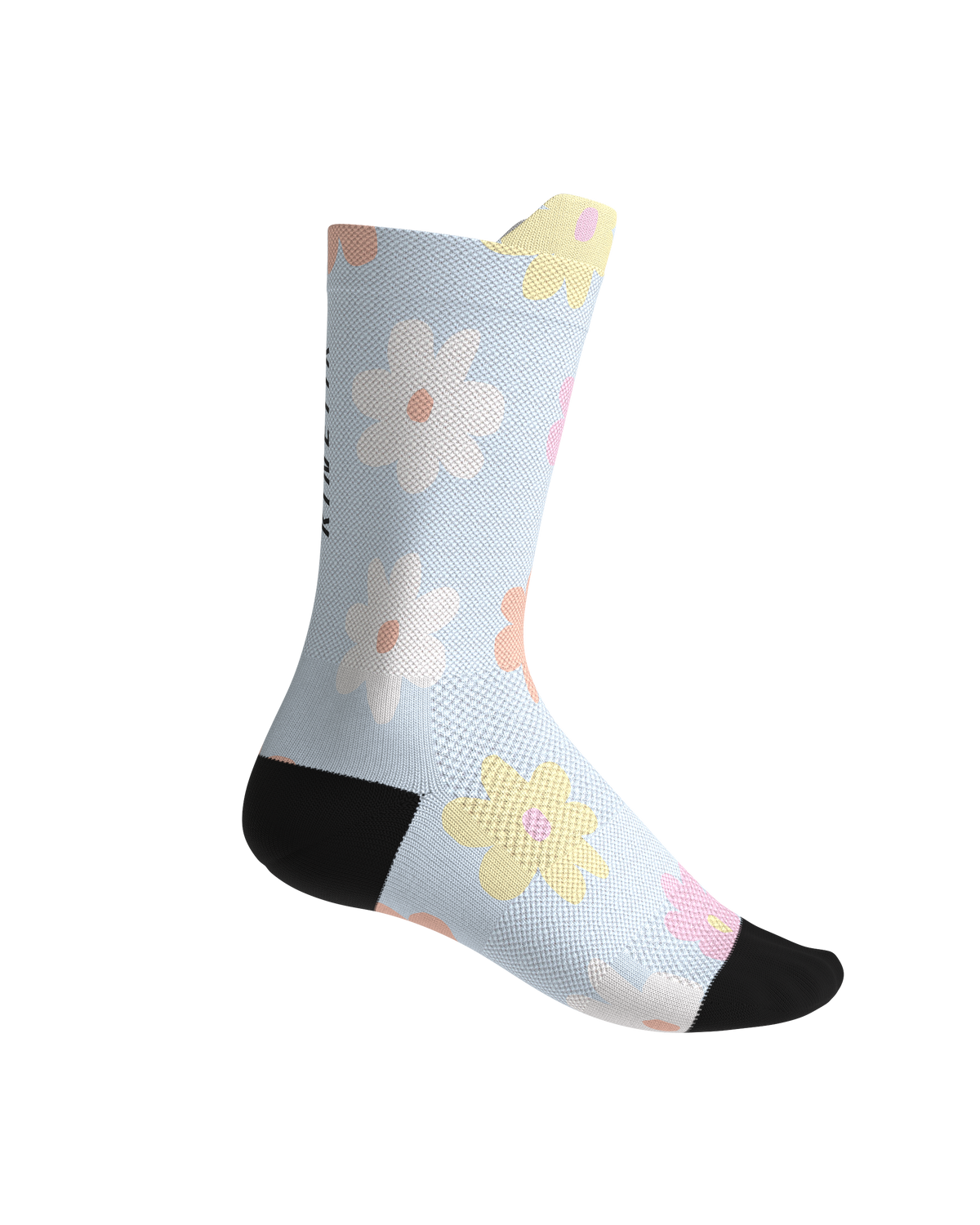 FULLKROSS FLORE POWDER BLUE - Chaussettes trail-running - 2 - kinetik-adrenalink