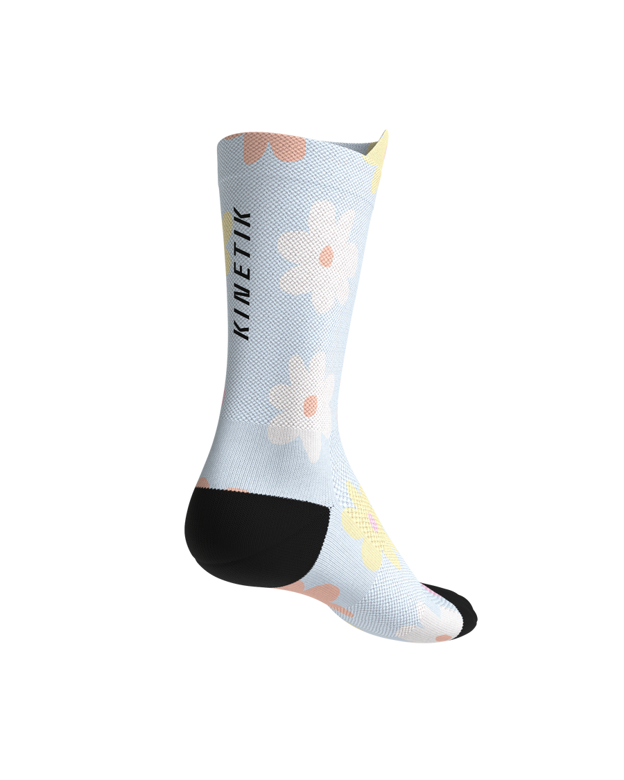 FULLKROSS FLORE POWDER BLUE - Chaussettes trail-running - 3 - kinetik-adrenalink