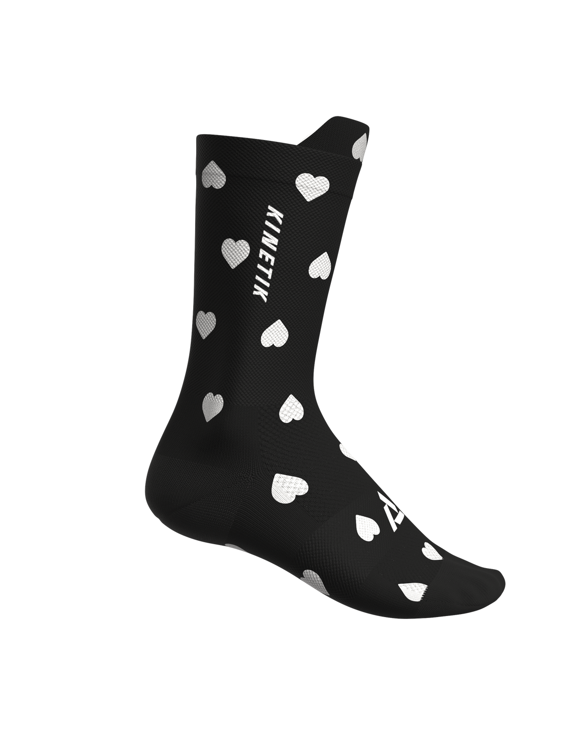 FULLKROSS HEARTRUNNEUSE BLACK - Chaussettes trail-running - 5 - kinetik-adrenalink