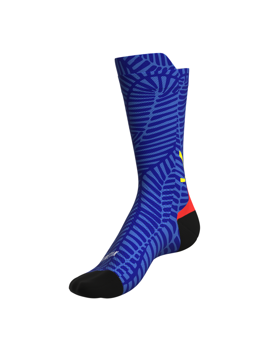 FULLKROSS ILE DE LA REUNION FLAG - Chaussettes trail-running - 3 - kinetik-adrenalink