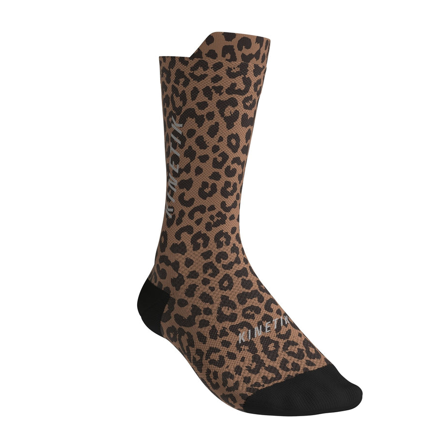 FULLKROSS LEOPARD TIRAMISU - Chaussettes trail-running - 1 - kinetik-adrenalink