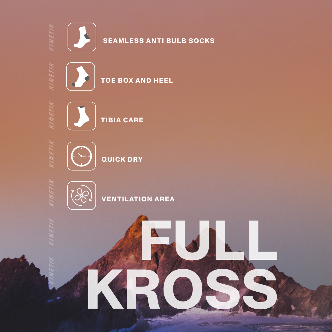 FULLKROSS SKARE TOWN - Chaussettes trail-running - 9 - kinetik-adrenalink
