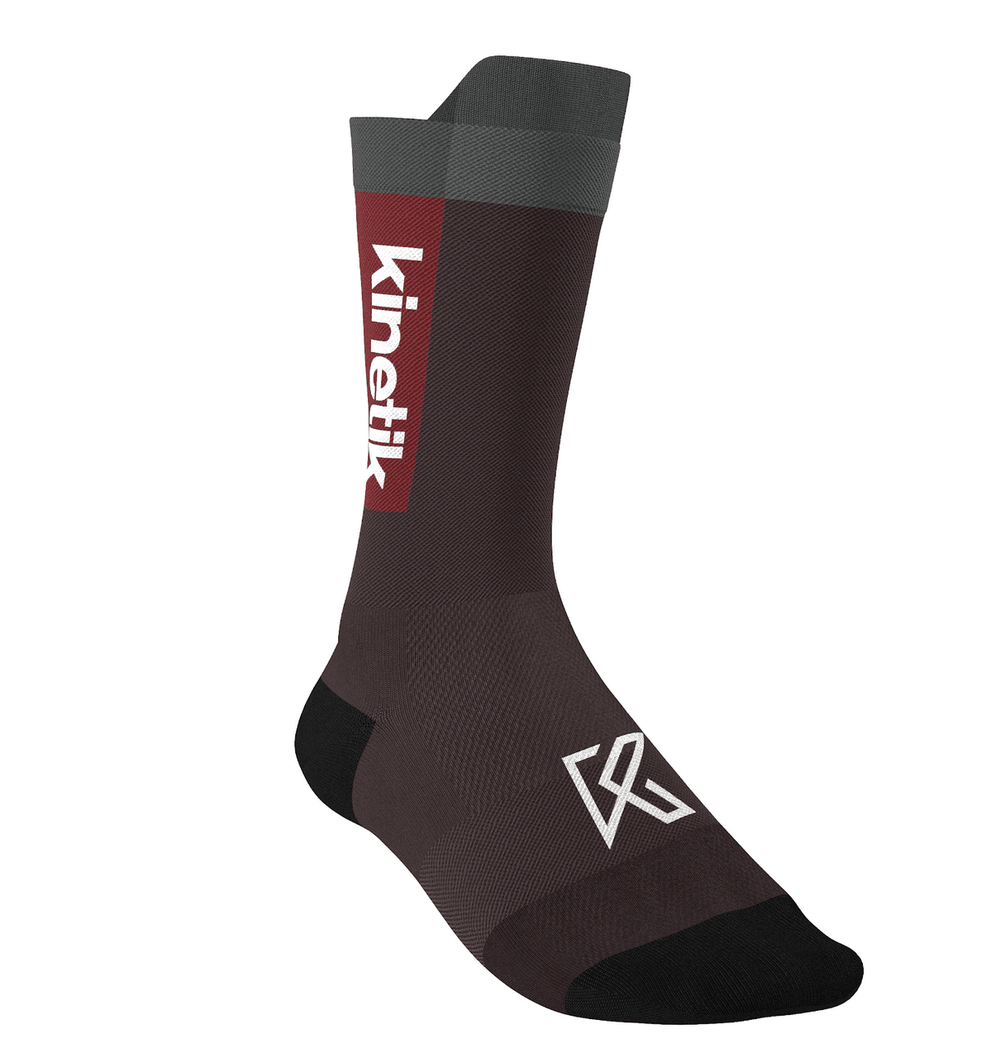 FULLKROSS SKARE WINE - Chaussettes trail-running - 1 - kinetik-adrenalink