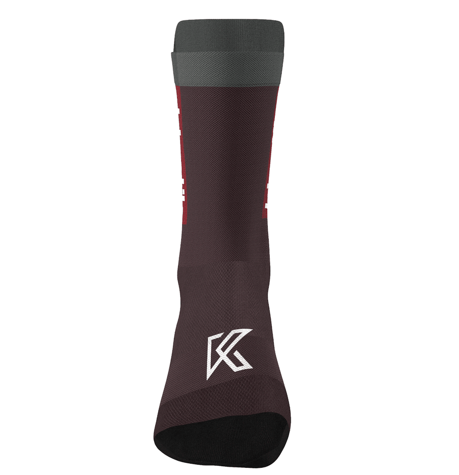 FULLKROSS SKARE WINE - Chaussettes trail-running - 2 - kinetik-adrenalink
