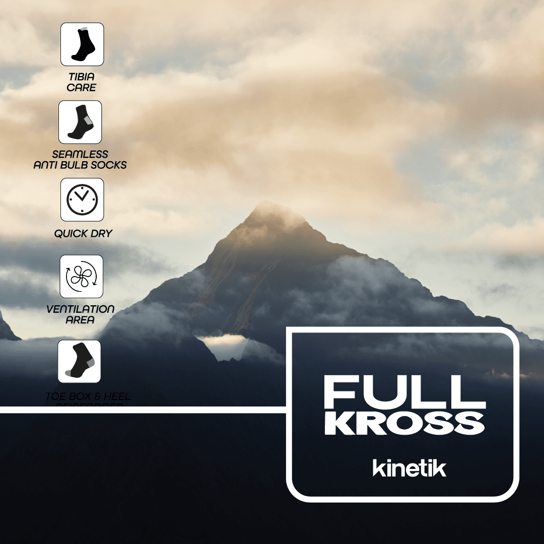 FULLKROSS SKARE WINE - Chaussettes trail-running - 6 - kinetik-adrenalink