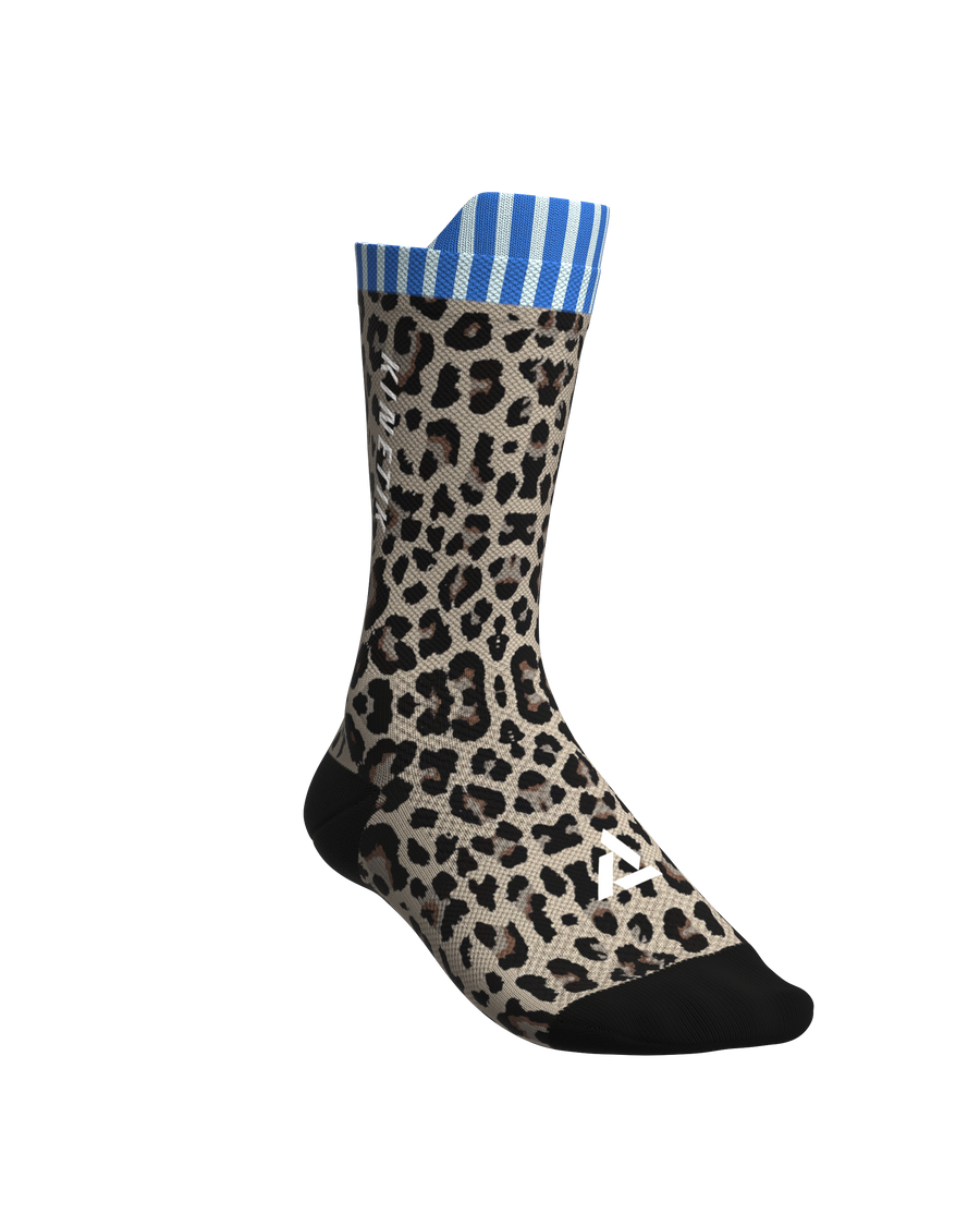 FULLKROSS SOCKS LEOPARD X MARINIÈRE - Chaussettes trail-running - 1 - kinetik-adrenalink
