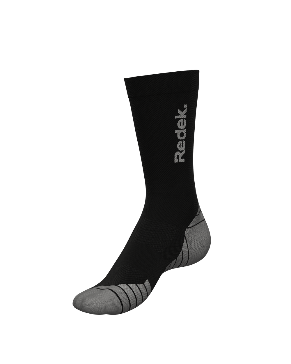 REDEK KALZED BLACK - Chaussettes trail-running - 1 - kinetik-adrenalink