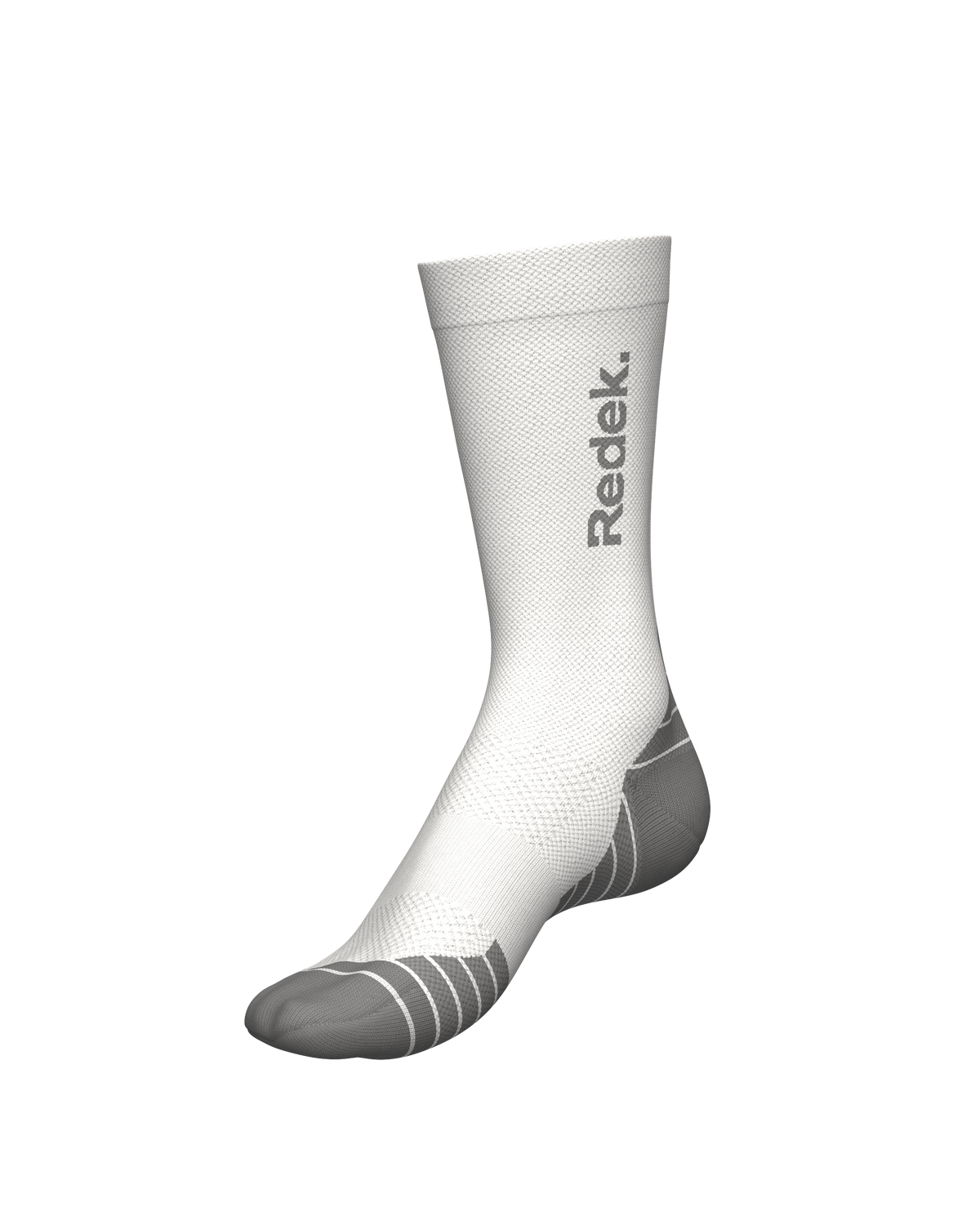 REDEK KALZED WHITE - Chaussettes trail-running - 1 - kinetik-adrenalink
