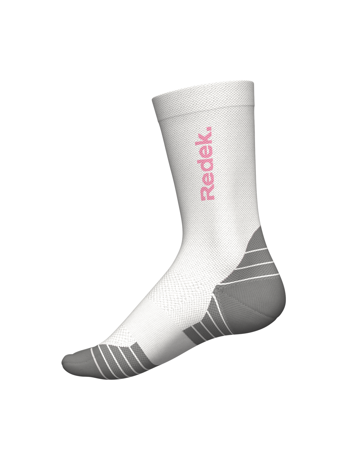 REDEK KALZED WHITE PINK - Chaussettes trail-running - 3 - kinetik-adrenalink