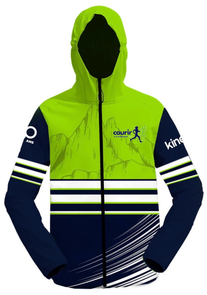 Veste Spektrail Bleu et verte